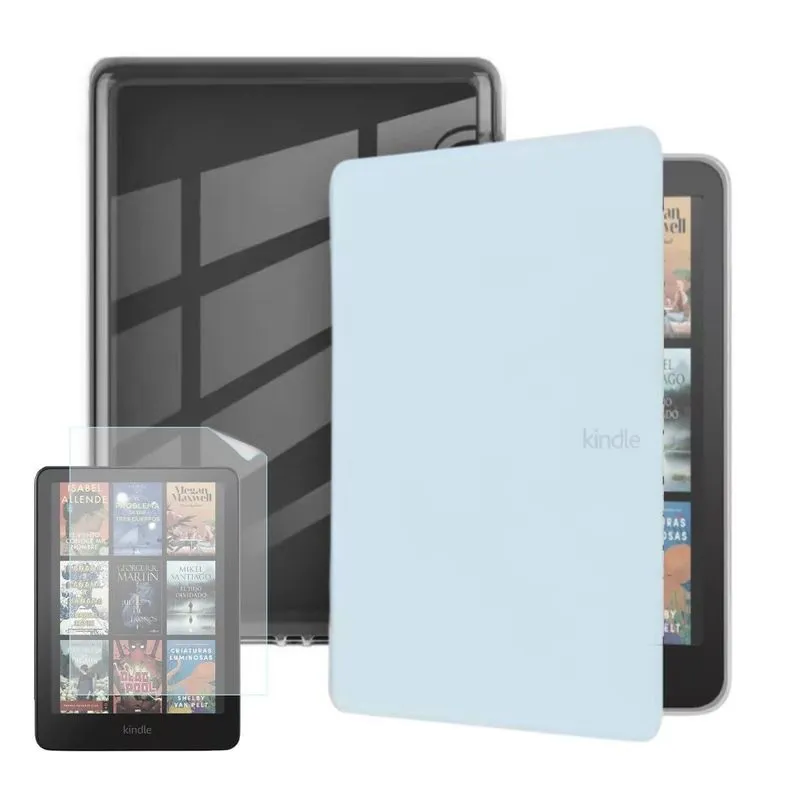Capa Acrílico Para Kindle Colorsoft 1 7 Polegadas+ Película