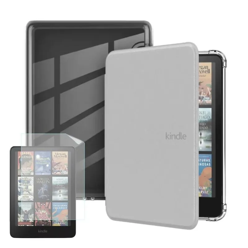 Capinha Acrílico Para Kindle Colorsoft 1 Geração + Película