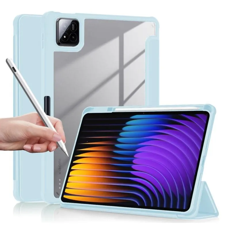 Capa Acrílico Para Tablet Xiaomi Pad 7 11.2 + Caneta Stylus