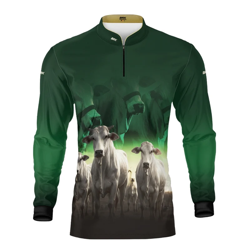 Camisa Agro Brk Nelore com Proteção UV50+ GG