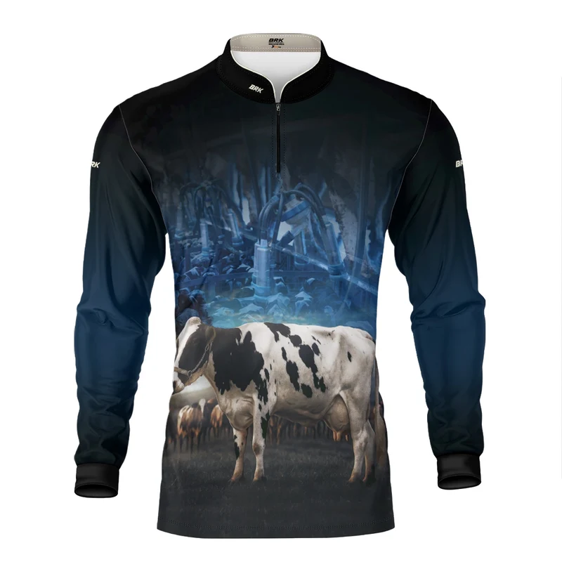 Camisa Agro Brk Gado Leiteiro com Proteção UV50+ G2