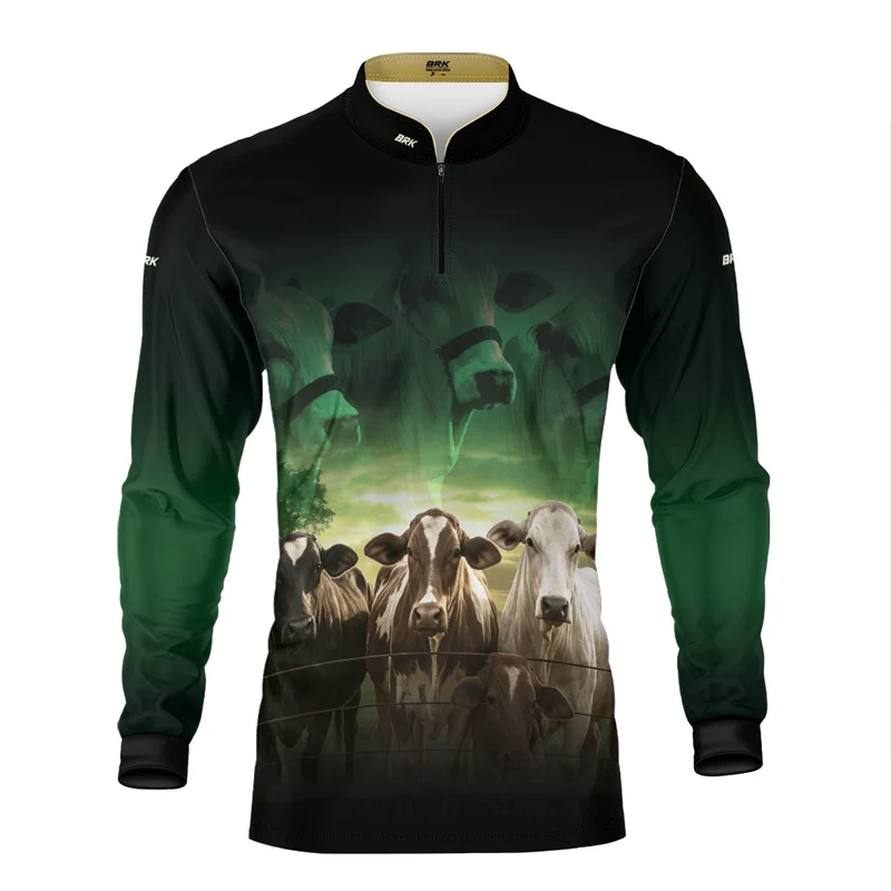 Camisa Agro Brk Gado de Corte com Proteção UV50+ PP