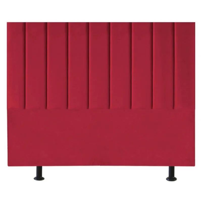 Cabeceira Estofada Cama Casal Queen Size 160 cm Mavie Suede