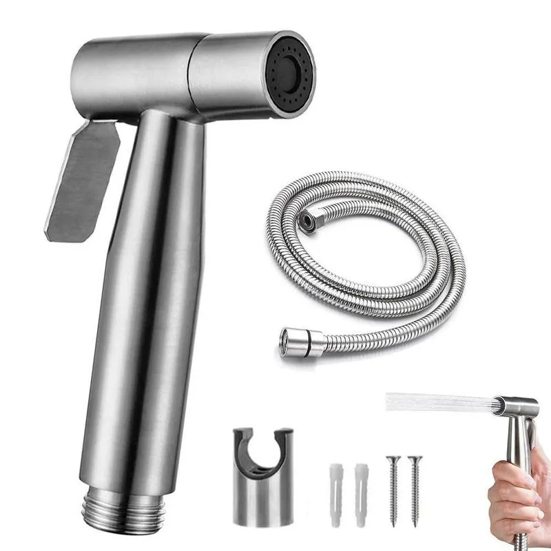 Ducha Higiênica BSL3814 Manual 15 Pressão Parede Com Suporte Prata Leva Pra Casa
