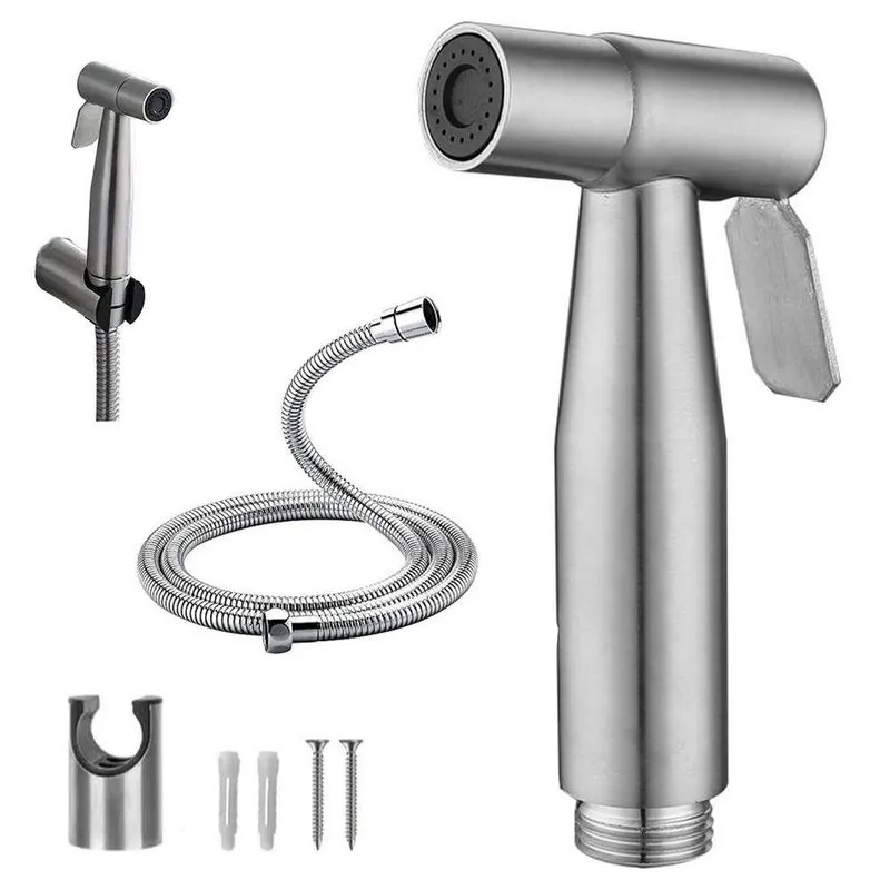 Ducha Higienica Chuveirinho Banheiro Lavabo Higienizaçao Limpeza Mangueira Flexivel Spray Acessorio Resistente