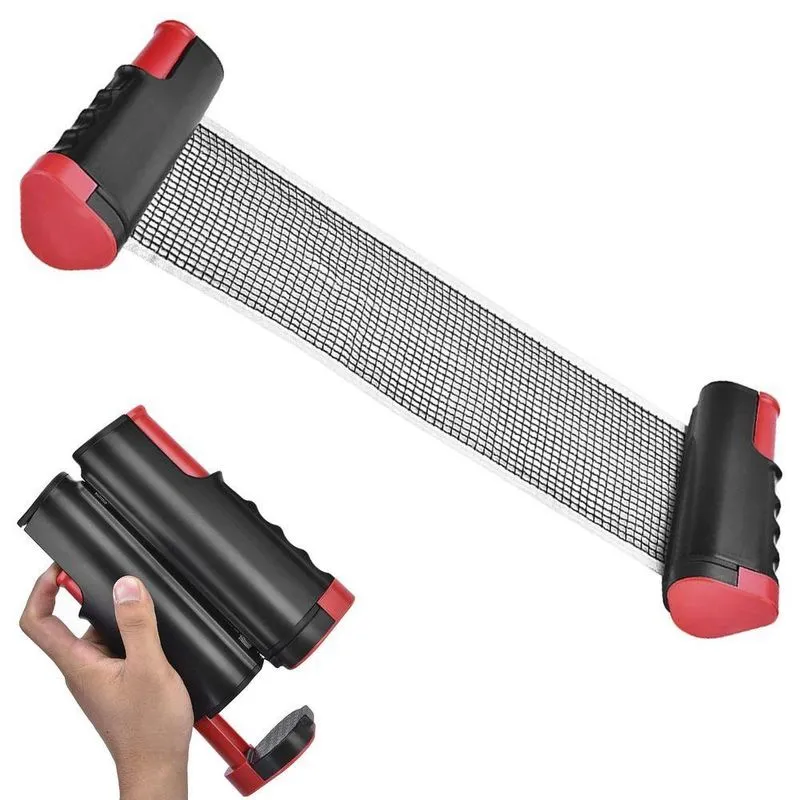 Rede De Ping Pong Retratil Extensivel Treino Jogo Esporte Tenis De Mesa Resistente Portatil Recreaçao