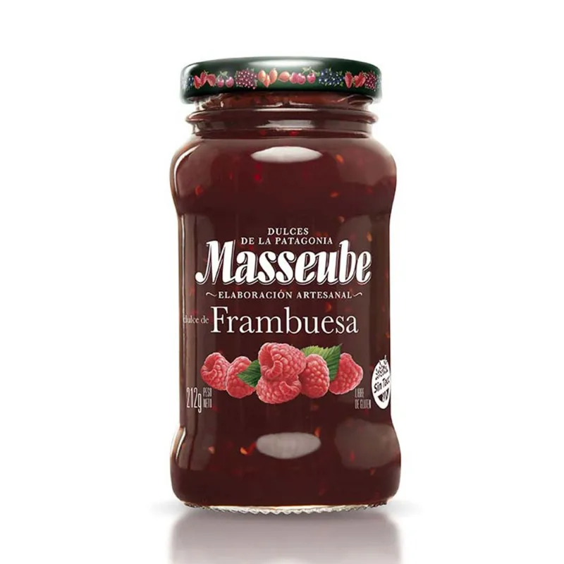 Dulce de frambuesa Masseube 212 g.