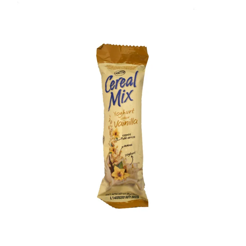 Barra De Cereal Mix Yoghurt Vainilla 28 Gr