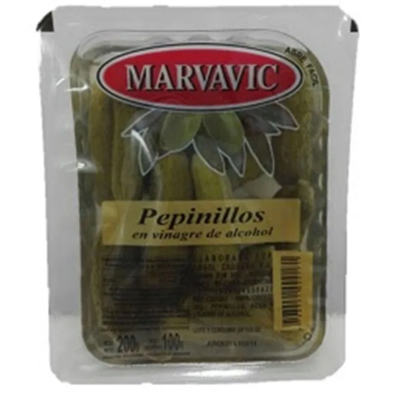 Pepinillos en vinagre Marvavic 100 grs