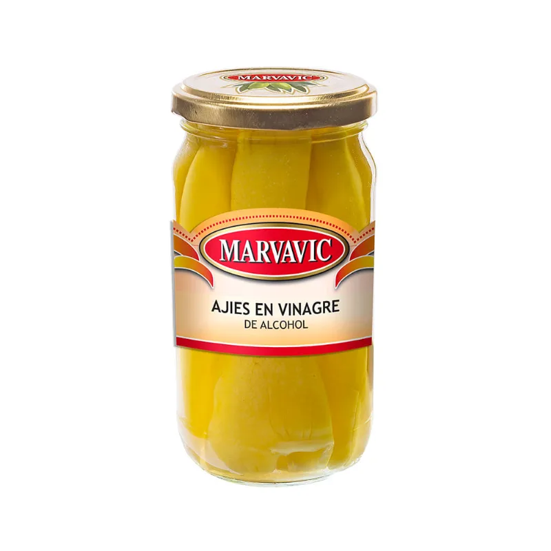 Ajíes Marvavic En Vinagre 330 Gr