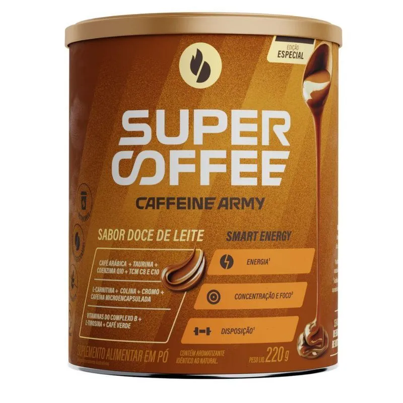 Cafe Funcional Supercoffee Doce De Leite 220g Caffeine Army