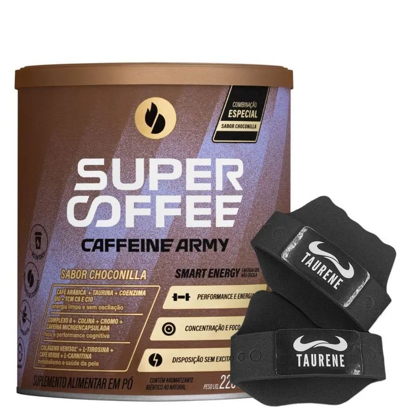 Supercoffee 3.0 Choconilla 220g Luva - Caffeine Army