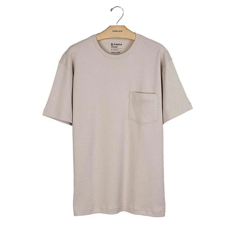Camiseta Osklen Basics Organic Cotton Masculina Bege P / bege