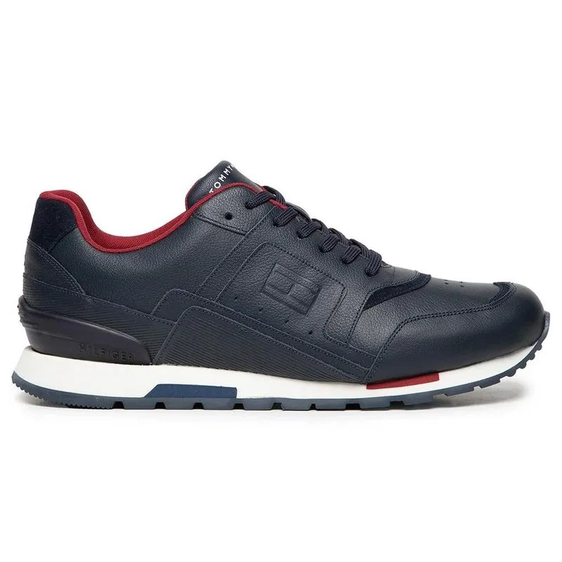 Tênis Tommy Hilfiger Dorian 1A Masculino Desert Sky 44 / azul-escuro