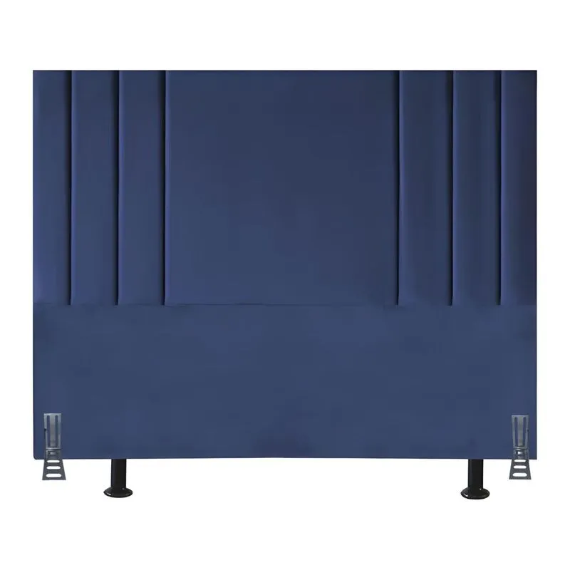 Cabeceira Cama Box 100 Cm Suede Solteiro Premium Frame Estofada