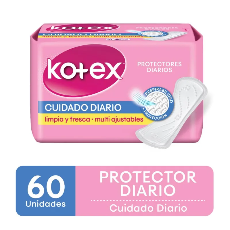 Protectores Diarios Kotex Respirable 20 U