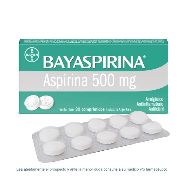 Bayaspirina Aspirina 500 mg x 30 Comp