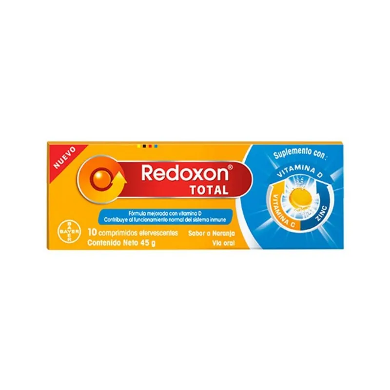 Total Tabletas Efervescente Redoxon X 10 Uni