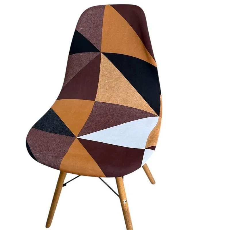 Capa Cadeira Charles Eames Eiffel Pé Palito 1 Peça Malha