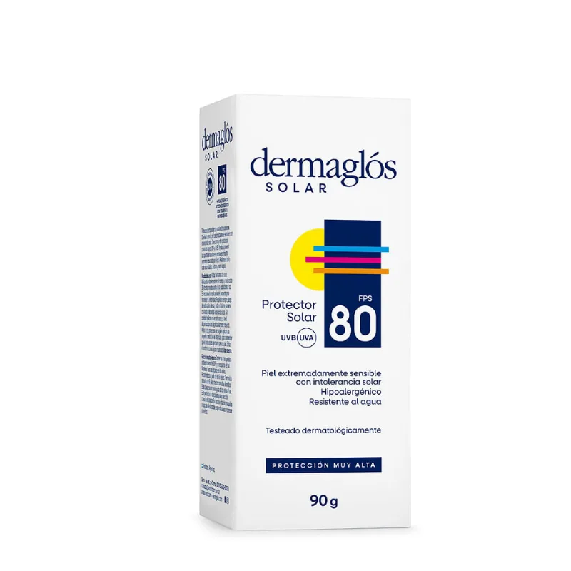 Protector Solar Dermaglós Fps 80 x 90 g