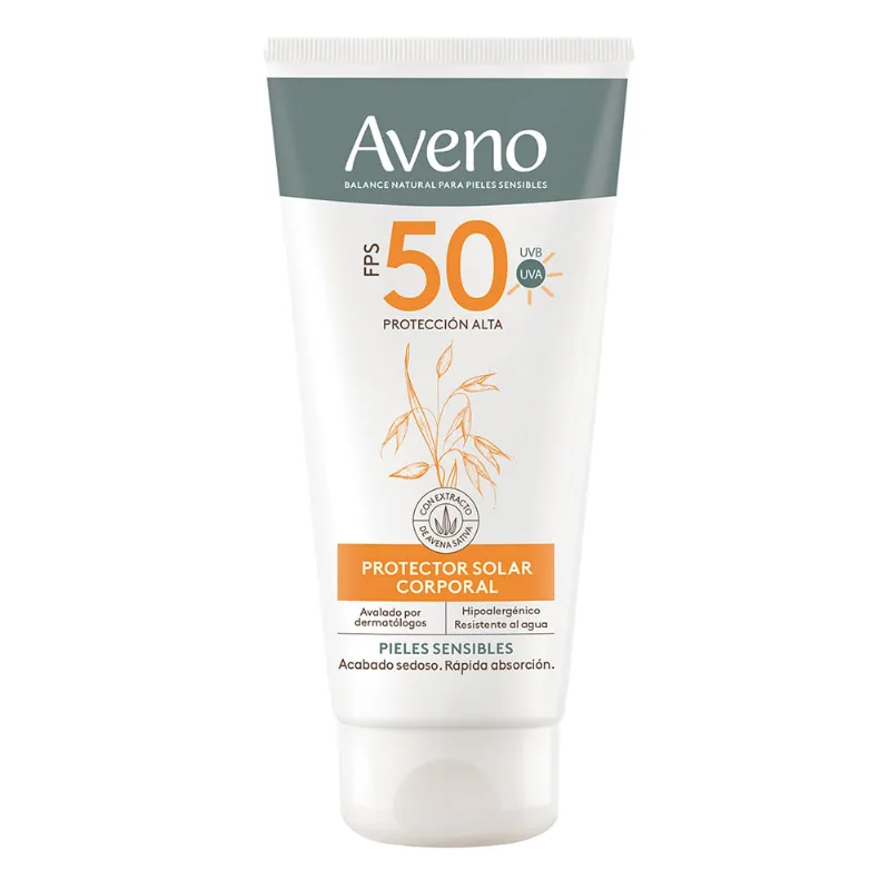 Protector Solar Aveno Emulsión Corporal Fps 50 x 175 ml