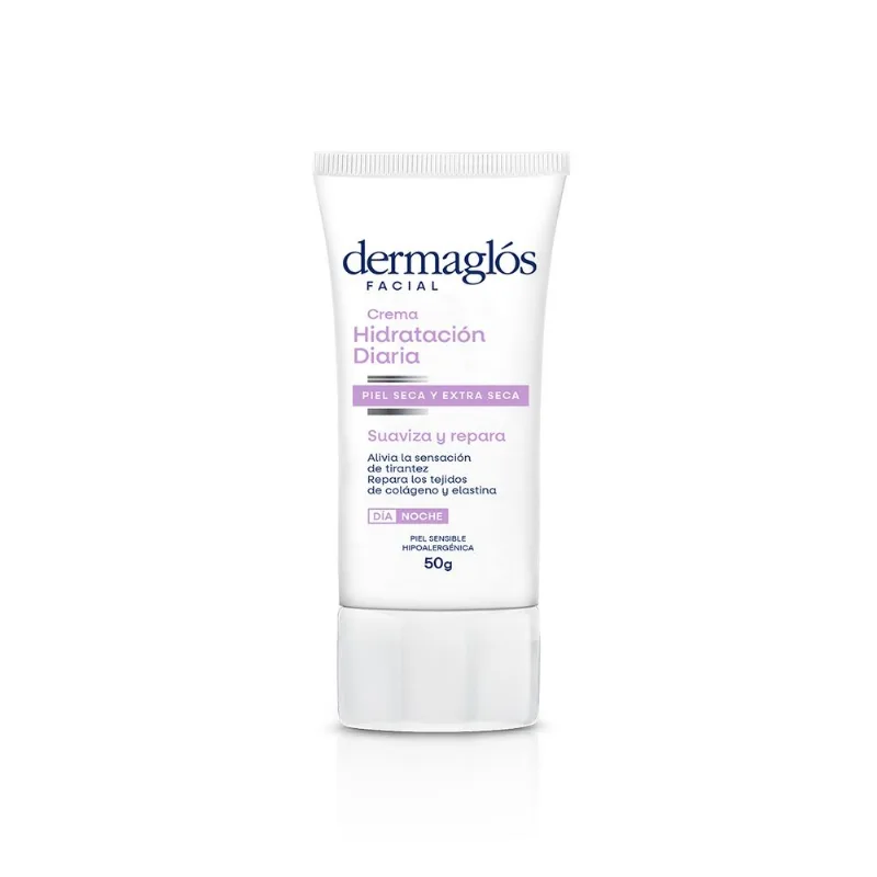 Crema Facial Dermaglós Nutritiva de Noche para Piel Seca x 50 g