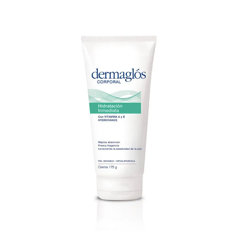 Crema Corporal Dermaglós Hidratación Inmediata x 175 g