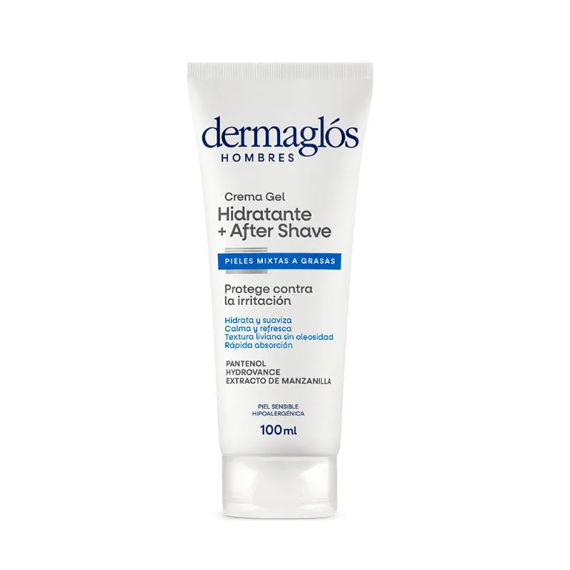 Crema Facial Dermaglós Hombres Hidratante After Shave x 100 ml