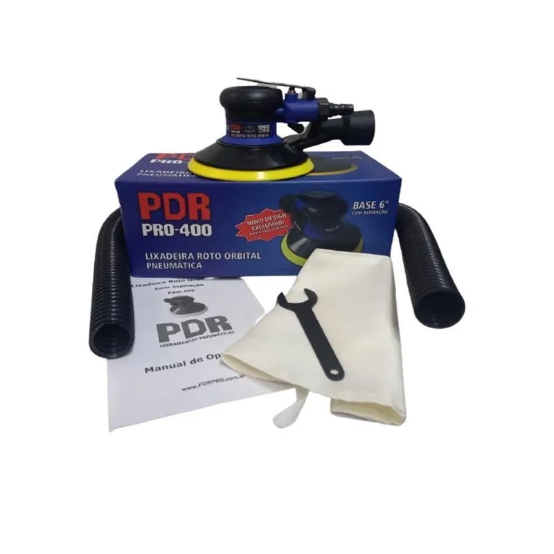 Lixadeira Pneumática Roto Orbital Pdr Pro-400
