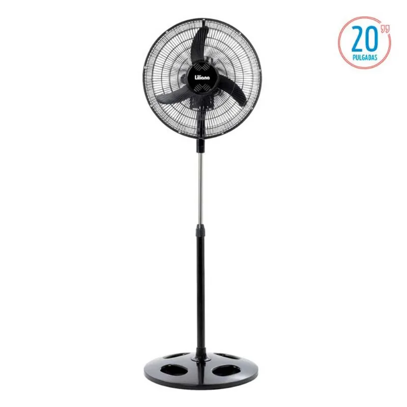 VENTILADOR DE PIE LILIANA VPRN-20 20" VENT DE PIE LILIANA 20" VPRN-20 NEG