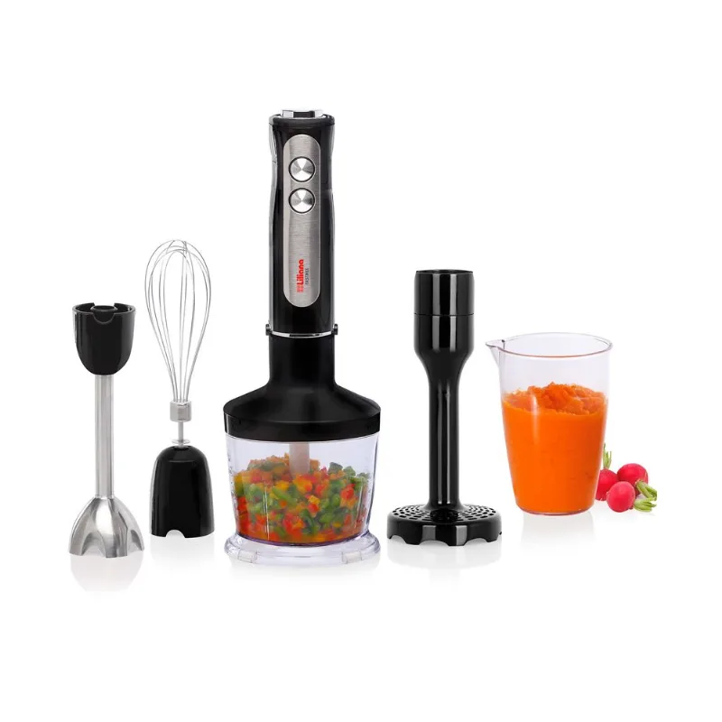 Licuadora de mano Liliana Fastmix AH150 negra