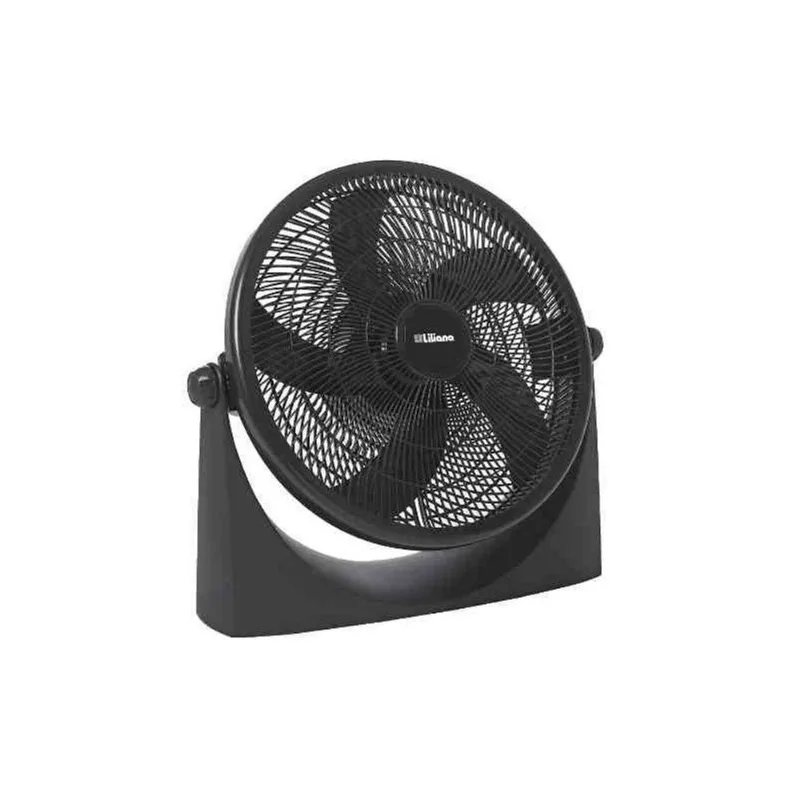 Turboventilador Reclinable Liliana Vtf20p Con 5 Aspas Color Negro Diámetro 50.8 cm