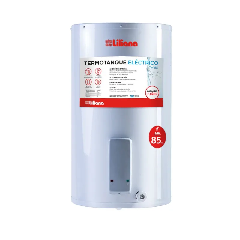 Termotanque electrico AR Liliana 85 Lts TV185