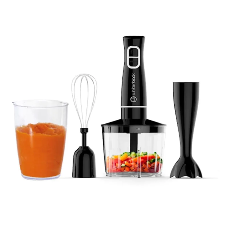 Licuadora Manual + Batidora WHITENBLACK AHWB40 450 Watts