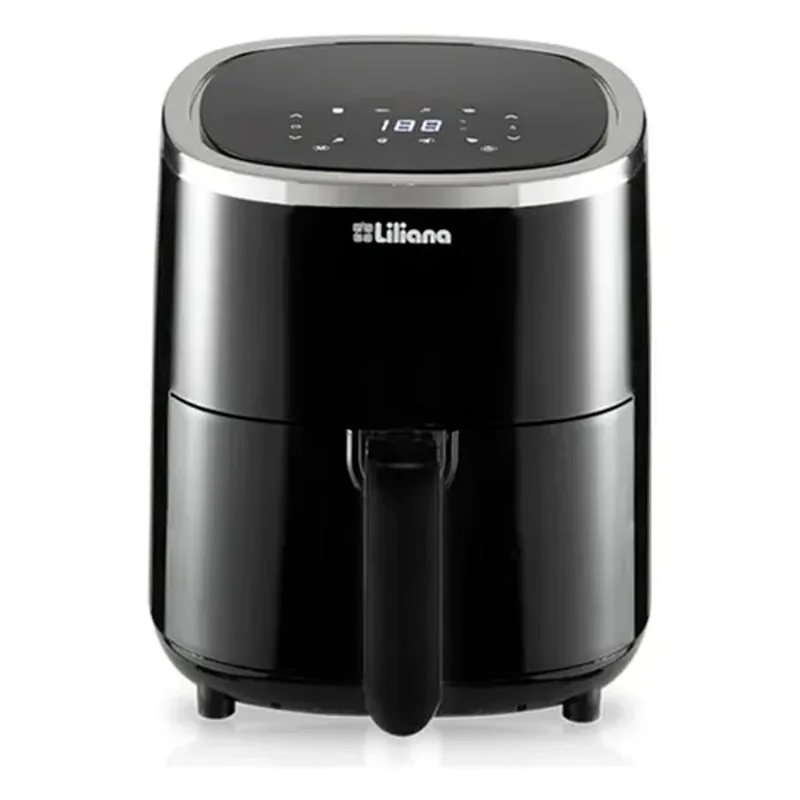 Freidora De Aire Liliana AF936 Crispair 3.5 Litros Sin Aceite Display Color Negro