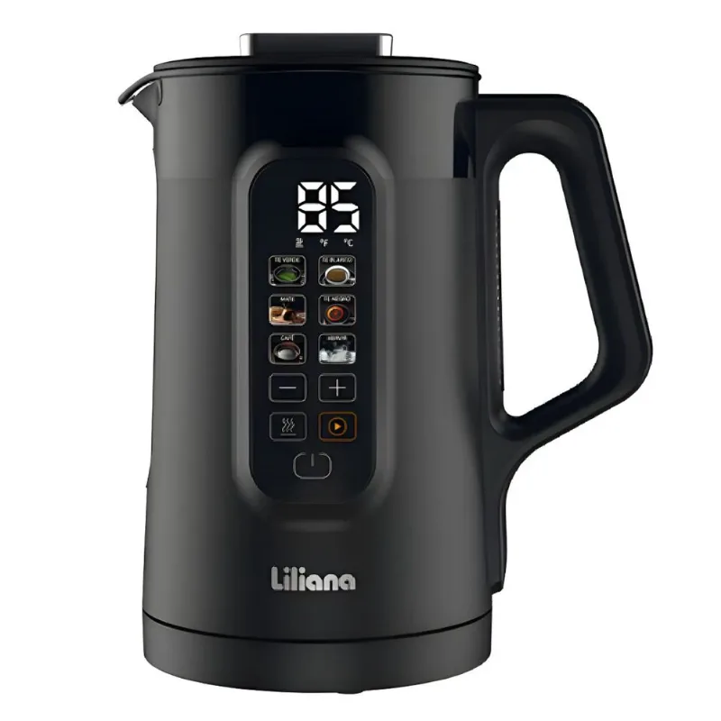 Pava electrica Liliana digital negra 1.5L AP991