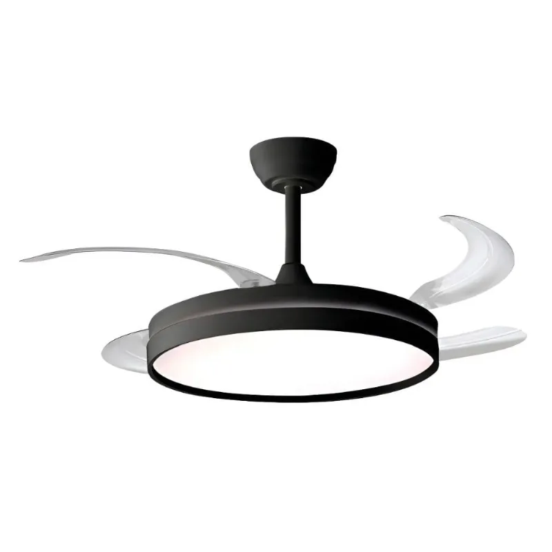 VENTILADOR DE TECHO LILIANA VTHN603R RETR NEGR