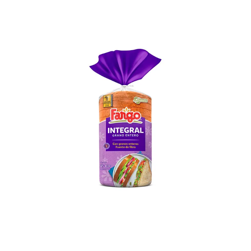 Pan Integral Fargo Grano Entero 400g
