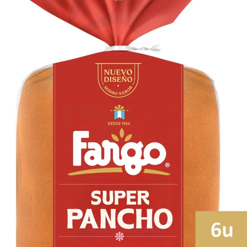 Pan de Pancho Superpancho x 6 Un 390 Grs Fargo