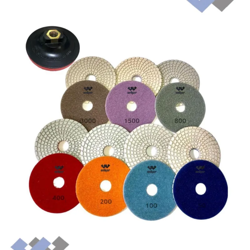 Kit 7 Lixa + Prato Para Pia De Banheiro De Marmore