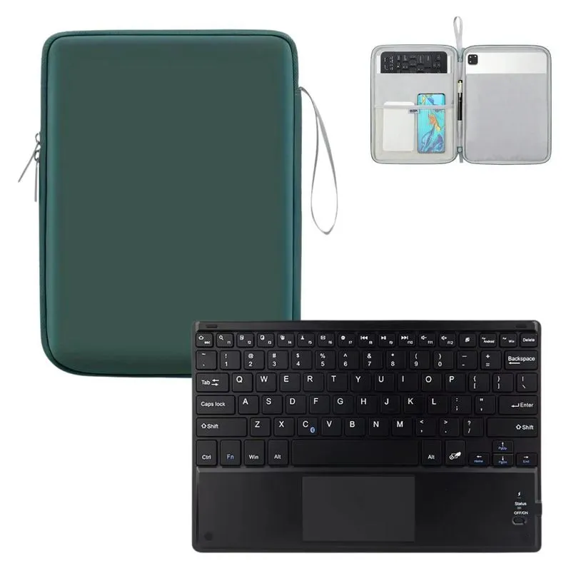 Capinha Bag Tpu + Teclado Trackpad Para Samsung S6 Lite P625