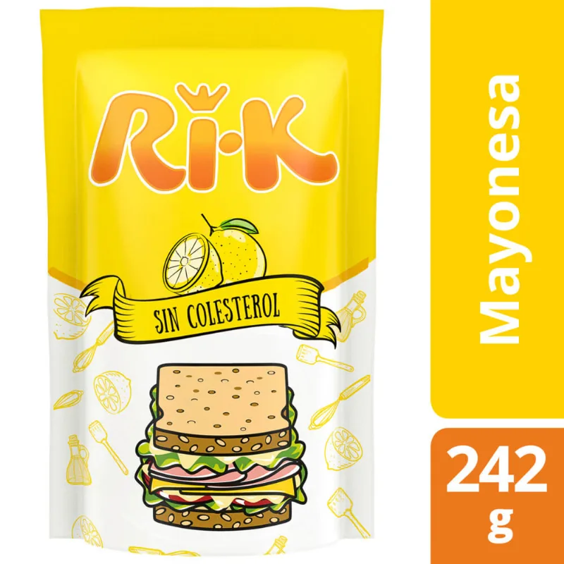 Mayonesa Ri-k Regular 242 Gr