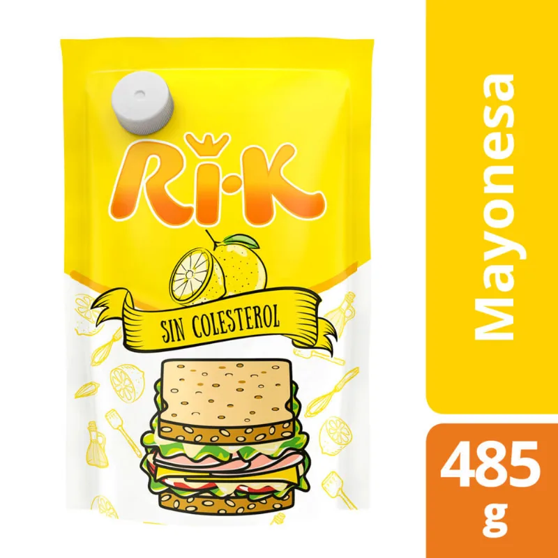 Mayonesa Ri-k Regular 485 Gr