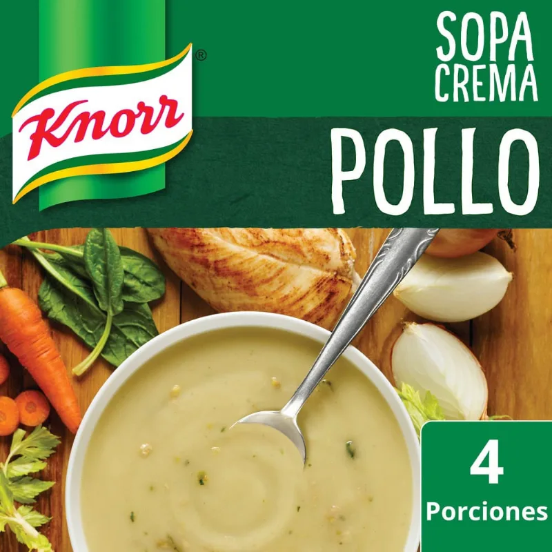 Sopa Crema De Pollo Knorr Suiza Sobre 64,50 Gr