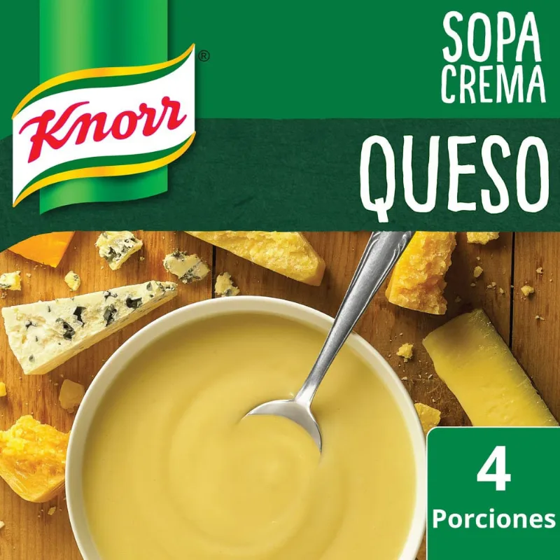 Sopa Crema De Queso Knorr Suiza Sobre 67 Gr