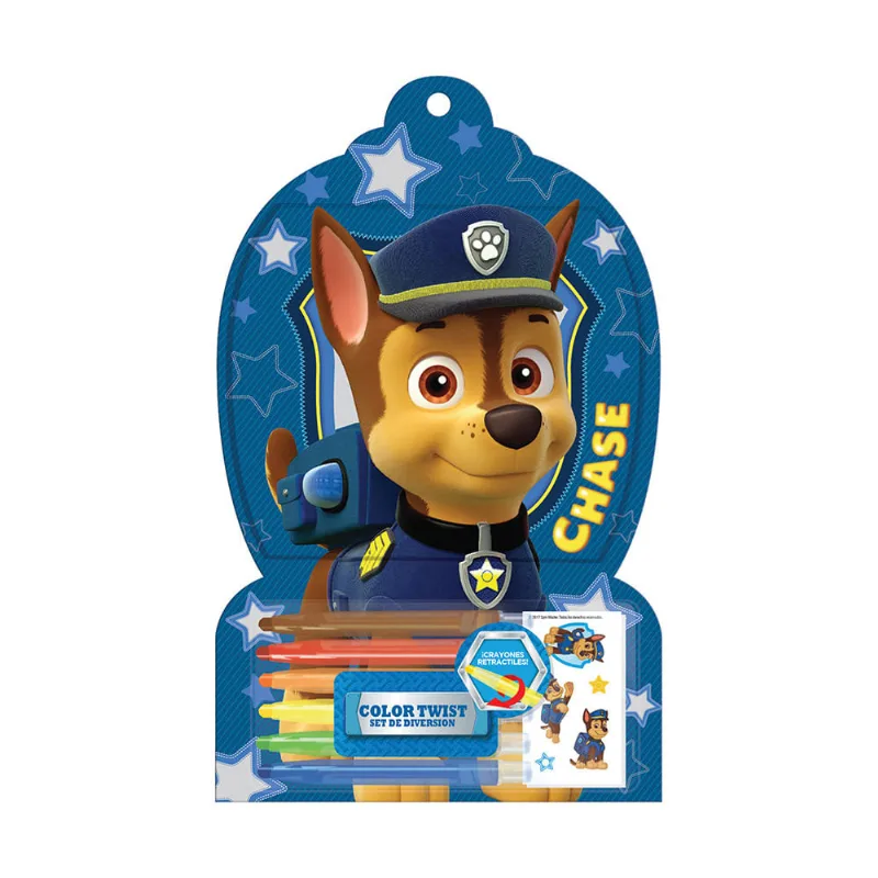Set De Coloreo Paw Patrol Color Twist