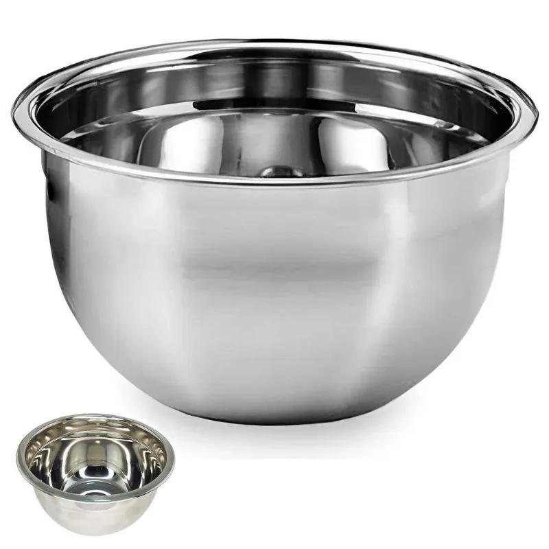 Tigela BSL3876 Preparo e Servir Inox Resistente para Casa Ou Restaurante Ideal Importados 1,9L