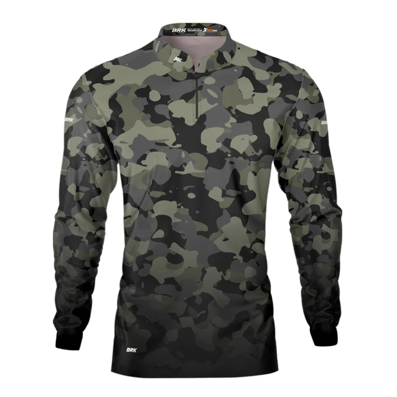 Camisa Agro Brk Camuflada com Proteção com Proteção Solar UV50+ GG