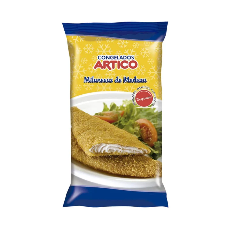 Milanesa Artico De Merluza 500 Gr