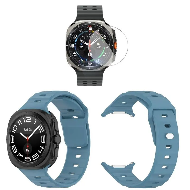 Pulseira Silicone Para Watch Ultra 47 Sm-L705 + Pelicula